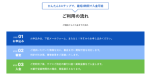 利用の流れ